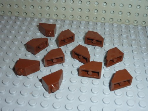 Mattoncini inclinati lego - mattoncini,